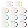 Taza personalizada con borde y asa de color - Sublimatumundo24